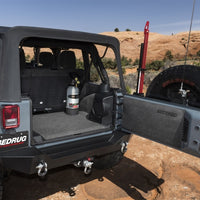 BedRug 07-10 Jeep JK Unlimited 4Dr Rear 5pc BedTred Cargo Kit (Incl Tailgate & Tub Liner)