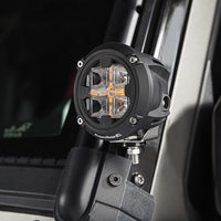 Rugged Ridge Round LED Light 3.5in Combo High/Low Beam