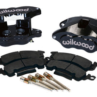 Wilwood D52 Rear Caliper Kit - Black Pwdr 1.25 / 1.25in Piston 1.04in Rotor