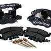 Wilwood D52 Rear Caliper Kit - Black Pwdr 1.25 / 1.25in Piston 1.04in Rotor