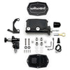 Wilwood Compact Tandem M/C - 7/8in Bore w/RH Bracket and Valve (Mustang Pushrod) - Black