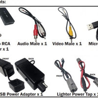 Tazer 15-17 Dodge Challenger/Charger/20-22 Jeep Gladiator/Wrangler HDMI AV Input Kit - Type A