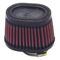 K&N Univ Clamp-On Air Filter - 1-3/4in FLG O/S 4in X 3in B 3in X 2in T 2-3/4inH OVAL