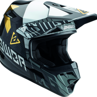 Answer AR3 Ronin Helmet Black/White/Gold - Small