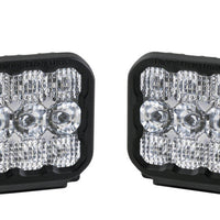 Diode Dynamics SS5 LED Pod Pro - White Flood (Pair)