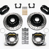 Wilwood Forged Dynalite P/S Park Brake Kit Drilled 58-64 Olds/Pontiac Ends