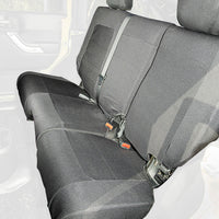 Rugged Ridge E-Ballistic Seat Cover Rear Black 07-10 JK 4Dr