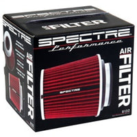 Spectre Adjustable Conical Air Filter 5-1/2in. Tall (Fits 3in. / 3-1/2in. / 4in. Tubes) - Red