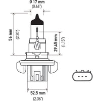 Hella Optilux H13/9008 12V 60/55W XB Xenon White Bulbs (Pair)