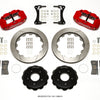 Wilwood Narrow Superlite 4R Front Hat Kit 12.88in Red 2007-Up Jeep Wrangler