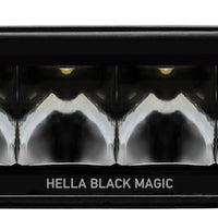 Hella Universal Black Magic 6 L.E.D. Mini Light Bar - Spot Beam