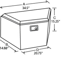 Lund Universal Challenger Specialty Tool Box - Brite