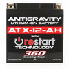 Antigravity YTX12B-BS Lithium Battery w/Re-Start