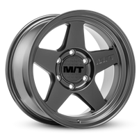 Mickey Thompson Open 5 Black Wheel - 20X9 6X5.5 BP 5in BS 0 Offset 108.1mm Bore