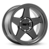 Mickey Thompson Open 5 Black Wheel - 20X9 6X5.5 BP 5in BS 0 Offset 108.1mm Bore