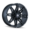 Mayhem 8090 Rampage 18x9 / 5x114.3 BP / 18mm Offset / 87mm Hub Matte Black Wheel