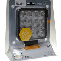 Hella ValueFit LED Work Lamps 4SQ 2.0 LED MV CR BP