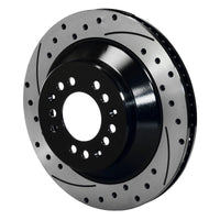 Wilwood Rotor-1.75 Offset SRP BLK Drl 12.88 x 1.10 - 5x4.50/4.75in