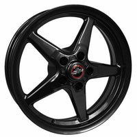 Race Star 92 Drag Star 20x6 5x4.75bc 3.20bs Bracket Racer Gloss Black Wheel