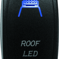 DragonFire Racing Lighted Switch Roof Led On/Off Blue