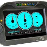 AEM CD-7 Non Logging Race Dash Carbon Fiber Digital Display (CAN Input Only)