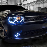 Oracle 0814 Dodge Challenger Dynamic Surface Mount Headlight/Fog Light Halo Kit COMBO  SEE WARRANTY