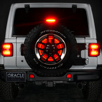 Oracle LED Illuminated Wheel Ring 3rd Brake Light - Red SEE WARRANTY