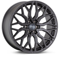 Vossen HF6-3 22x9.5 / 6x135 / ET20 / Deep Face / 87.1 - Matte Gunmetal Wheel