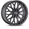 Vossen HF6-3 22x9.5 / 6x135 / ET20 / Deep Face / 87.1 - Matte Gunmetal Wheel