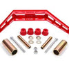 BMR 79-93 Ford Mustang Transmission Crossmember TH400 / T-56 - Red