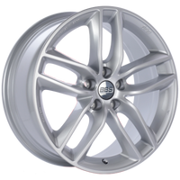 BBS SX 18x8 5x112 ET35 Sport Silver Wheel -82mm PFS/Clip Required