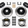 Wilwood Dynapro Dust-Boot P/S Park Brake Kit Drilled Big Ford 2.36in Offset