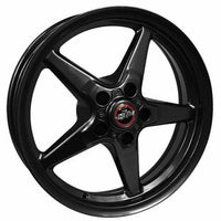 Race Star 92 Drag Star Bracket Racer 15x10 5x4.50BC 7.25BS Gloss Black Wheel