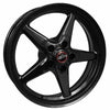 Race Star 92 Drag Star Bracket Racer 15x3.75 5x4.50BC 1.25BS Gloss Black Wheel