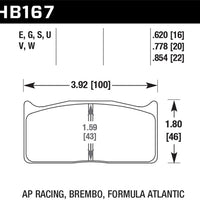 Hawk AP Racing  DTC-60 Race Brake Pads