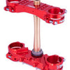 XTrig 18-21 Honda CRF 250 R/ CRF 450 R ROCS Tech Triple Clamp 22 mm. Offset M12 - Red