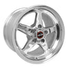 Race Star 92 Drag Star 15x10.00 5x4.50bc 7.25bs Direct Drill Polished Wheel