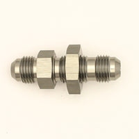 DeatschWerks 6AN Male Flare To 6AN Male Flare Bulkhead Adapter (Incl. Nut)