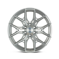 Vossen HF6-4 20x9.5 / 6x135 / ET15 / 87.1 - Silver Metallic Wheel