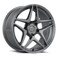 Kansei K15G Astro 18x10.5in / 5x114.3 BP / 12mm Offset / 73.1mm Bore - Gunmetal Wheel