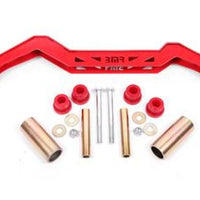 BMR 79-93 Ford Mustang Transmission Crossmember TH350/PG/700R4/C4/C6/AOD/4L60 - Red