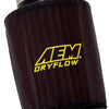 AEM Air Filter Wrap 6 in Base 5 1/8in Top 7 1/8 in Tall