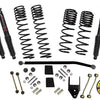 Skyjacker 2018 Jeep Wrangler JL 4 Door 4WD (Non-Rubicon) Long Travel 2 Stage 3.5in-4in Coil System