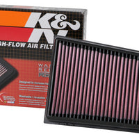 K&N 07-11 Nissan 1.125in H x 9.063in L x 6.438in W Replacement Air Filter