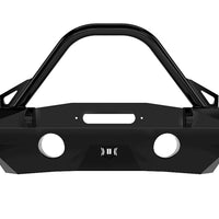 ICON 07-18 Jeep Wrangler JK Pro Series Front Bumper Rec Winch Mount w/Bar/Tabs