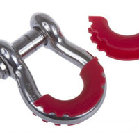 Daystar D-Ring Shackle Isolator Red Pair