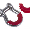 Daystar D-Ring Shackle Isolator Red Pair