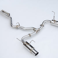 Invidia 2022+ Subaru WRX N1 Twin Outlet Single Layer SS Tip Cat-Back Exhaust