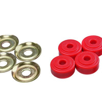 Energy Suspension Red Shock Tower Bushing Set 7/8in Nipple 3/8in ID 1-1/4in OD