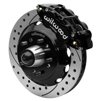 Wilwood Forged Narrow Superlite 6R Front Big Brake Kit 13.06in Drilled Rotors 88-98 C1500 - Black